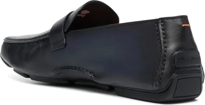 Buckled Leather Monk Shoes - Image 3