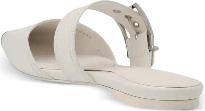 Buckled Leather Mules - Image 2