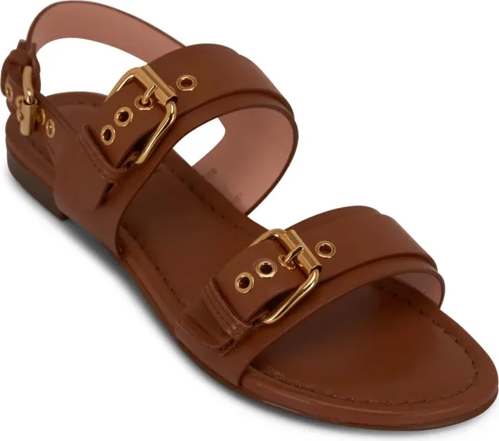 Buckled Leather Sandals - Image 2