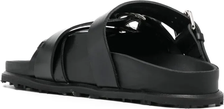 Buckled Leather Sandals - Image 3