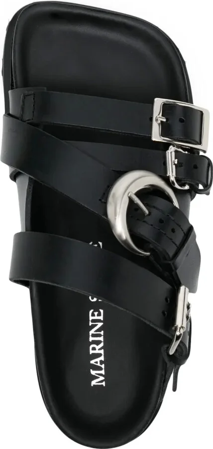 Buckled Leather Sandals - Image 4