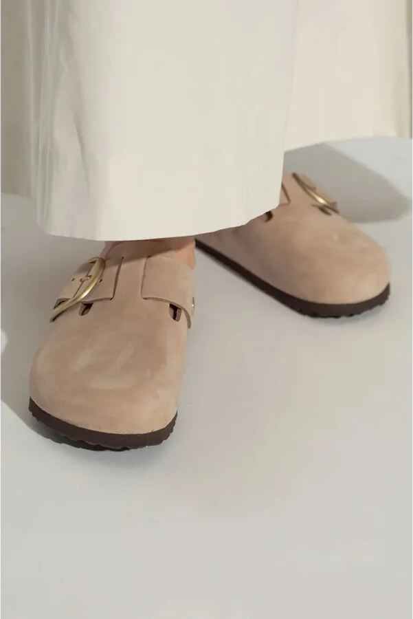 Buckled Leather Sandals - Image 2