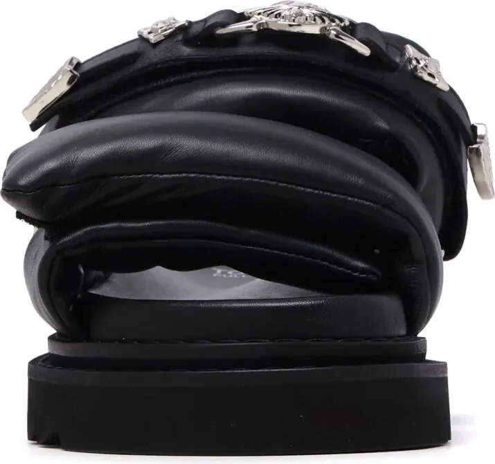 Buckled Leather Sandals - Image 4