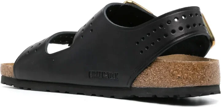Buckled Leather Sandals - Image 3