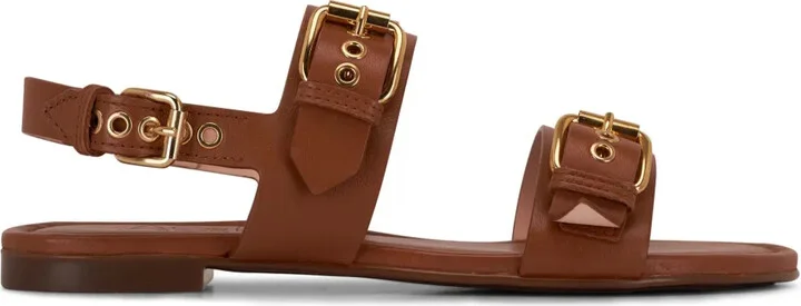 Buckled Leather Sandals