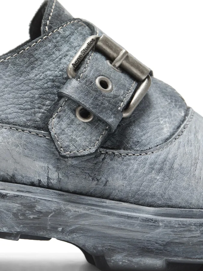 Buckled Leather Shoes - Image 5