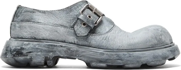 Buckled Leather Shoes
