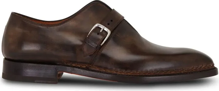 Buckled Leather Shoes
