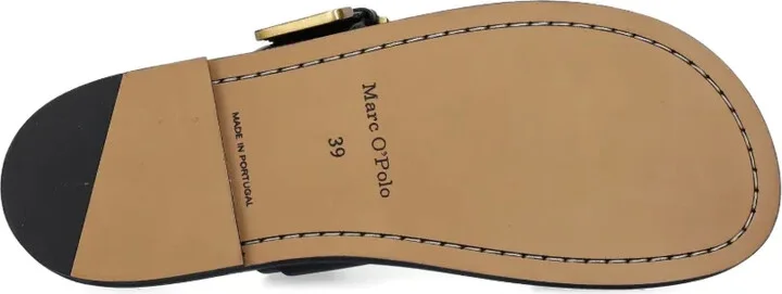 Buckled Leather Slides - Image 5