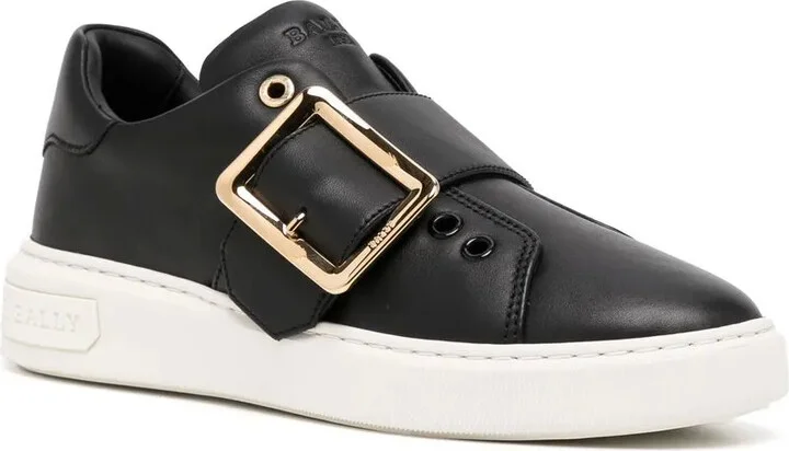 Buckled Low-Top Sneakers - Image 2