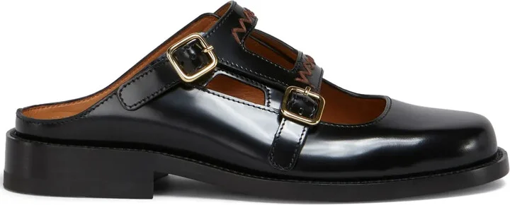 Buckled Mules