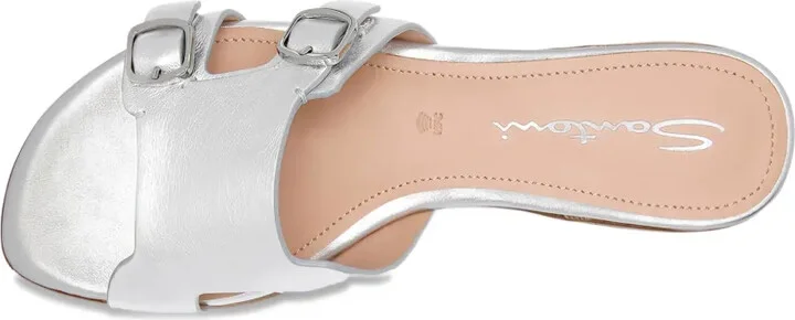 Buckled Open-Toe Slide Sandals - Image 4