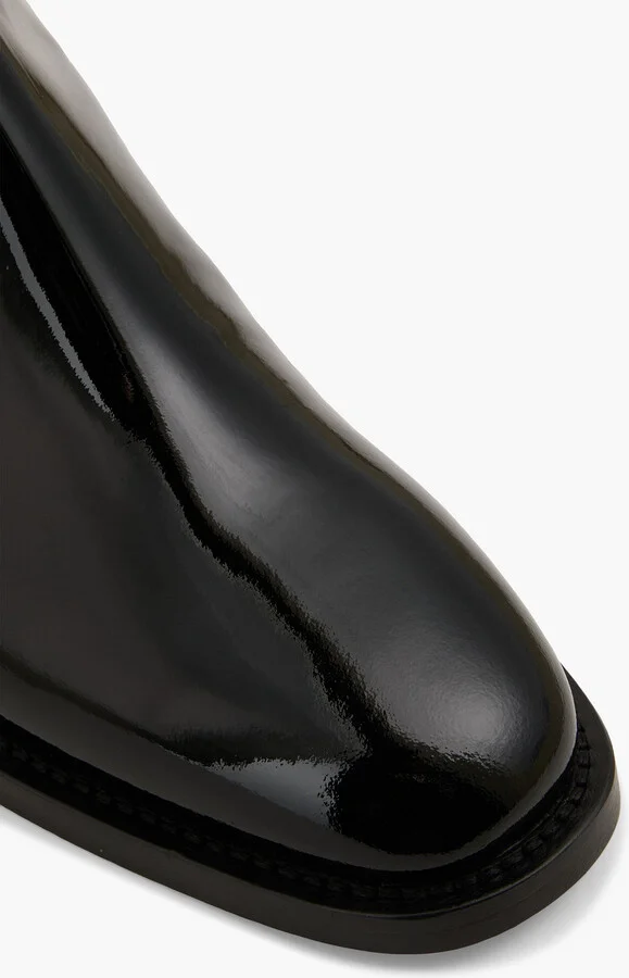 Buckled patent-leather ankle boots - Image 4