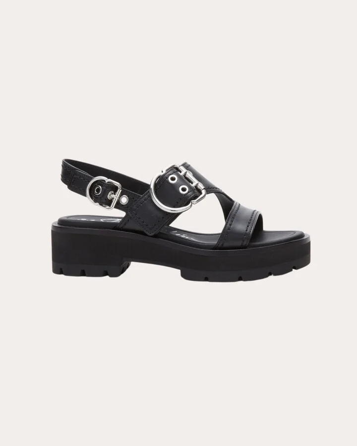 Buckled Platform Sandal