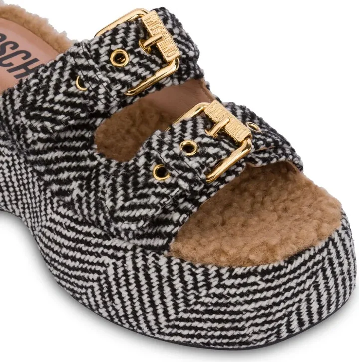 Buckled Platform Sandals - Image 3