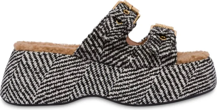Buckled Platform Sandals