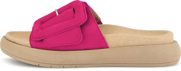 Buckled Platform Slide Sandal - Image 3