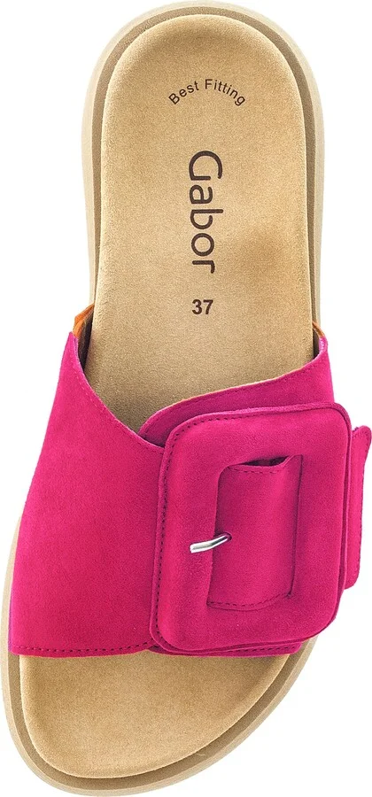 Buckled Platform Slide Sandal - Image 5