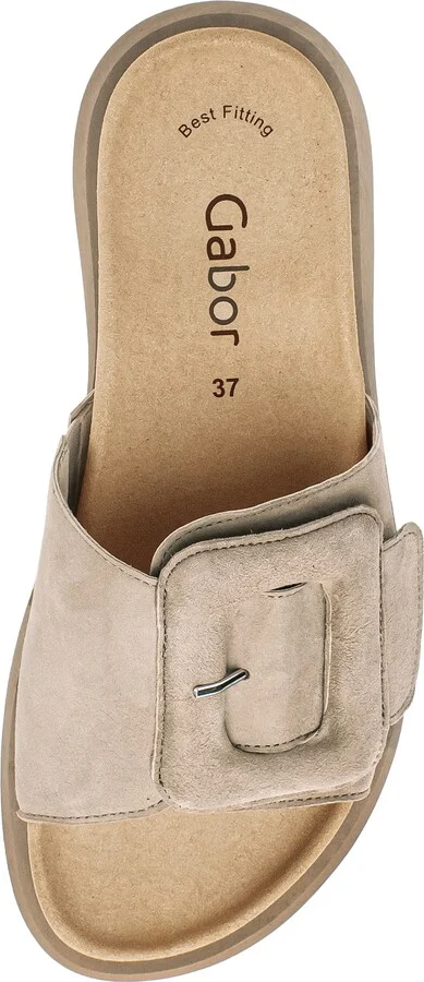 Buckled Platform Slide Sandal - Image 10