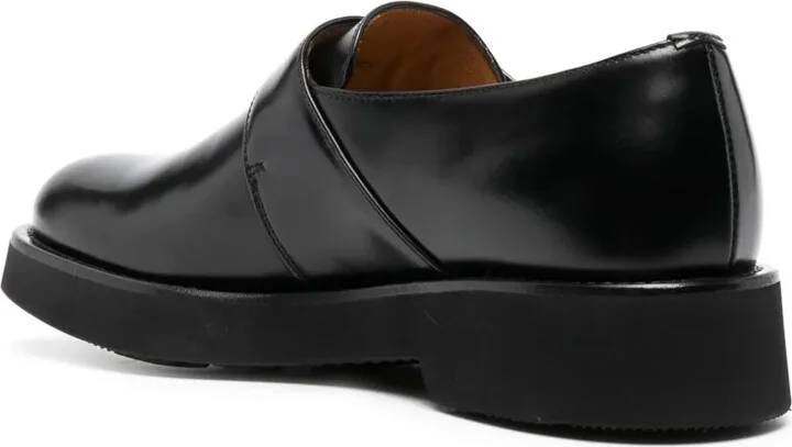 Buckled Polished-Leather Loafers - Image 3