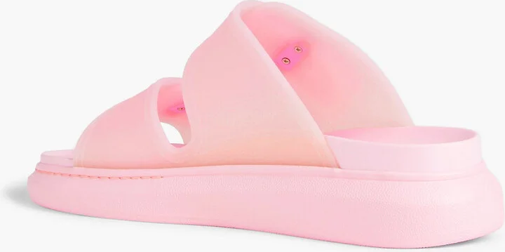Buckled rubber sandals - Image 3