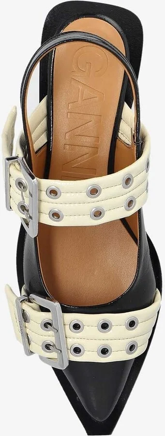 Buckled Slingback Flats - Image 3