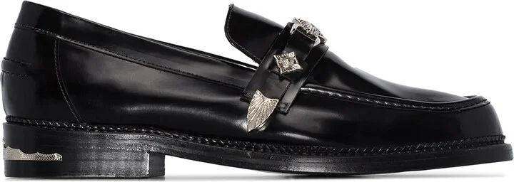 Buckled Strap Loafers