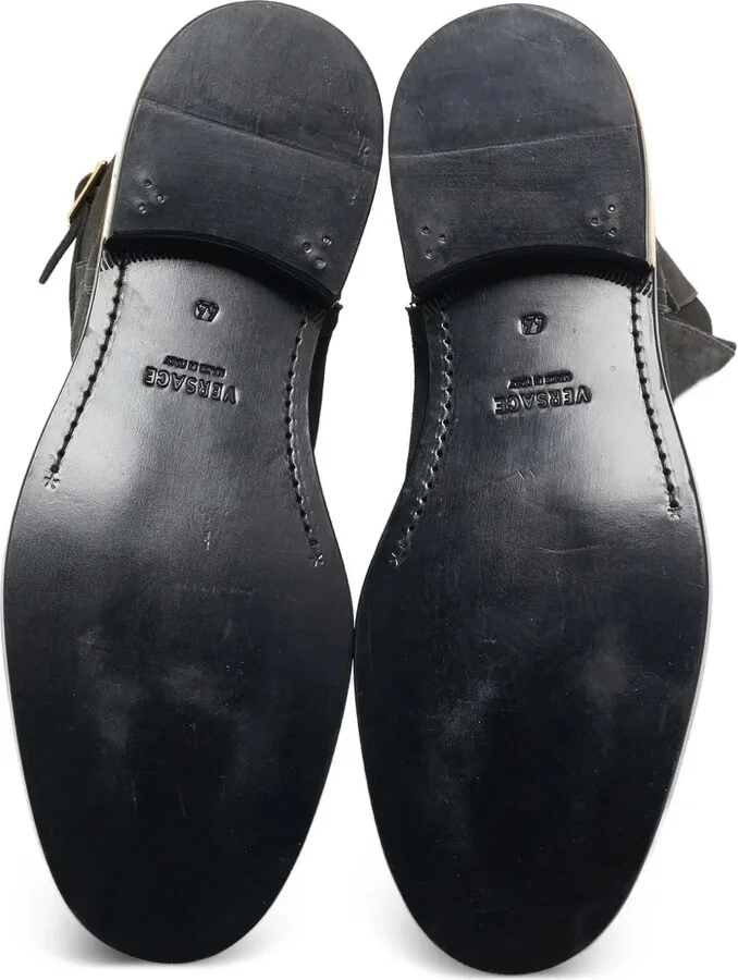 Buckled Suede Ankle Boots - Image 5