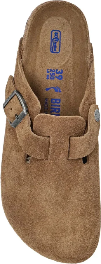 Buckled Suede Flat Mules - Image 4