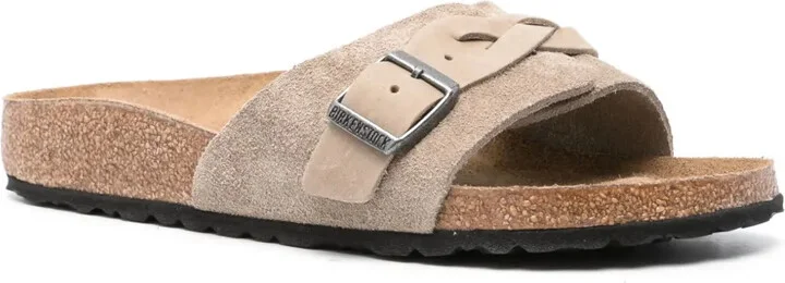 Buckled Suede Sandals - Image 2