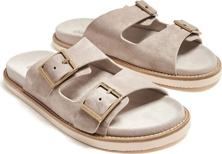 Buckled Suede Sandals - Image 2