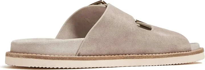 Buckled Suede Sandals - Image 3