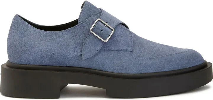 Buckled Suede Shoes