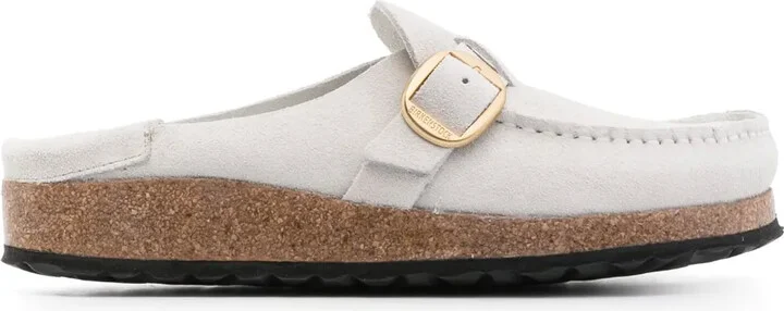 Buckley leather slides