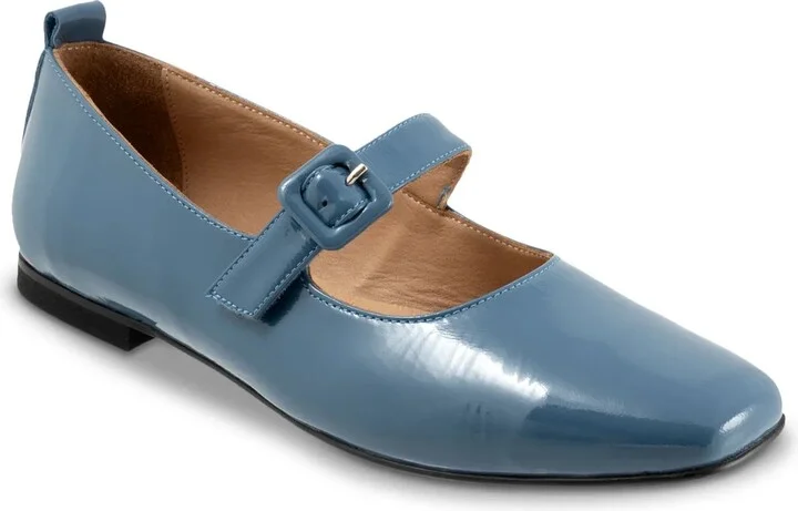 Blue Patent Leather