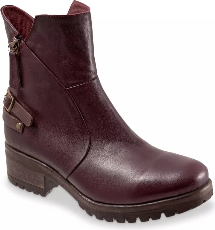 Burgundy Leather