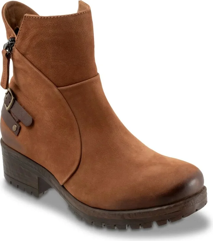 Cognac Nubuck Leather