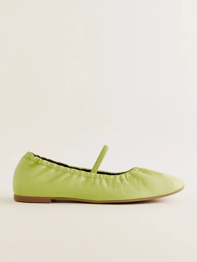Buffy Ruched Ballet Flat