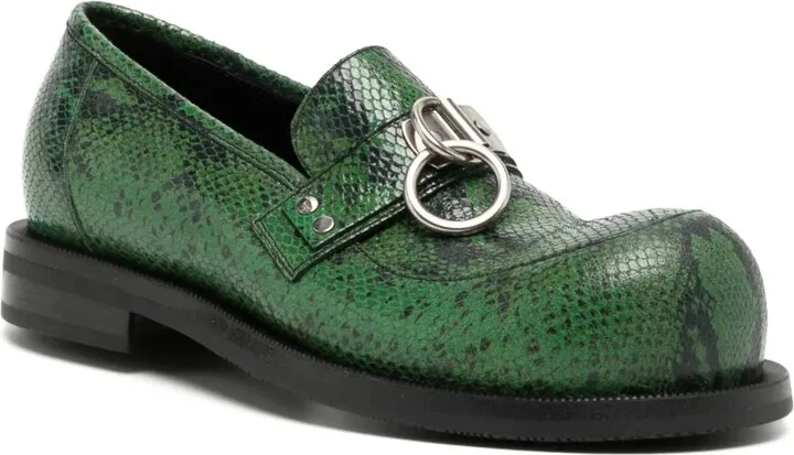 Bulb-Toe Ring Loafers - Image 2