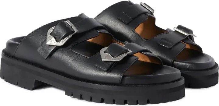Bulk Arrow leather sandals - Image 2