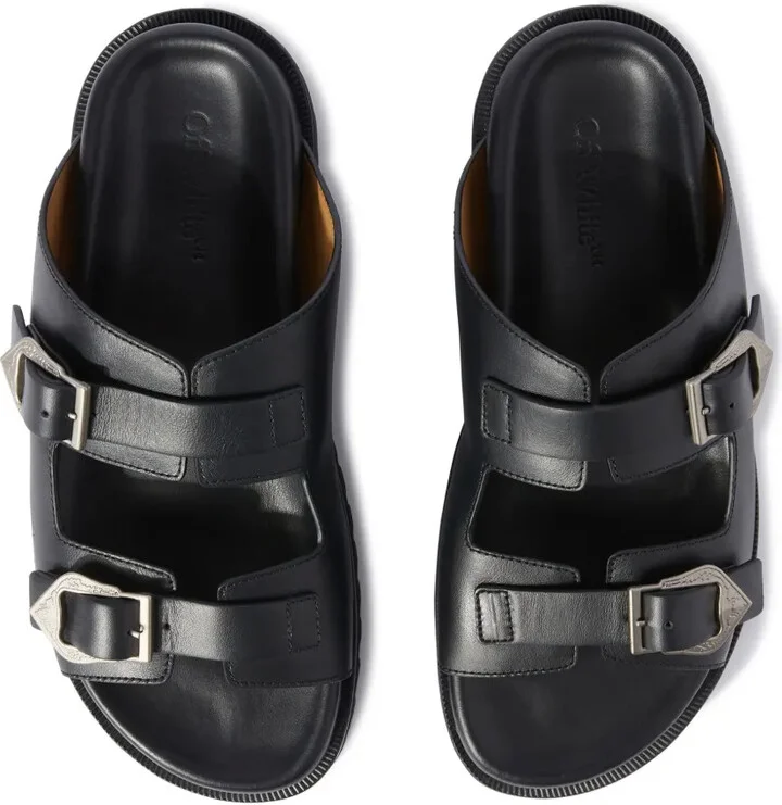 Bulk Arrow leather sandals - Image 4