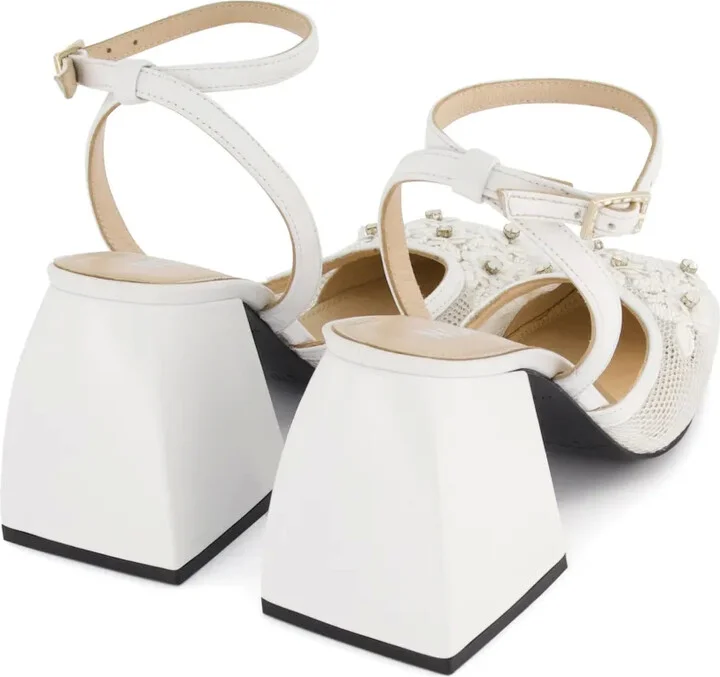 Bulla Camille 90mm embellished pumps - Image 3