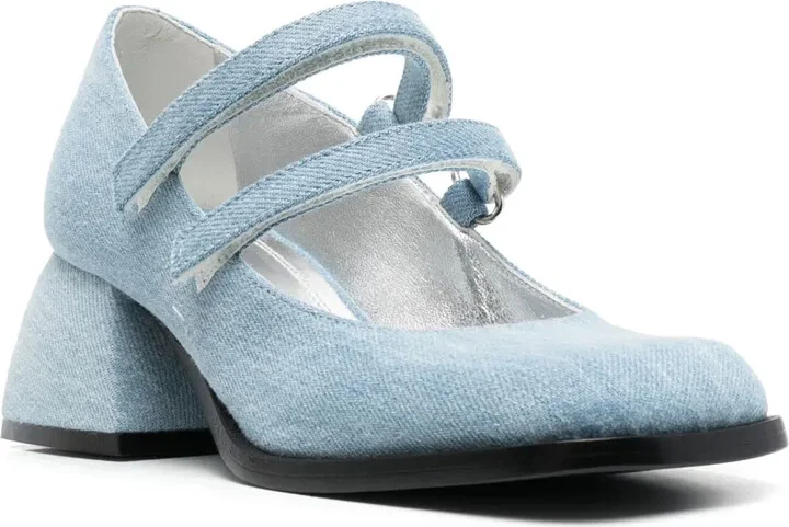 Bulla denim 50mm pumps - Image 2