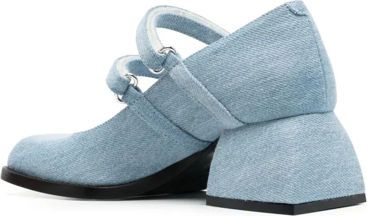 Bulla denim 50mm pumps - Image 3