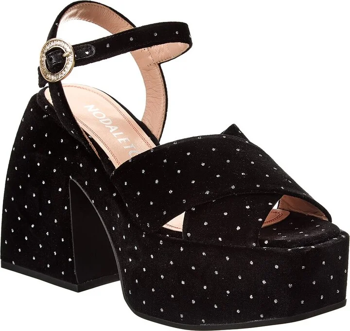 Bulla Joni Velvet Platform Sandal