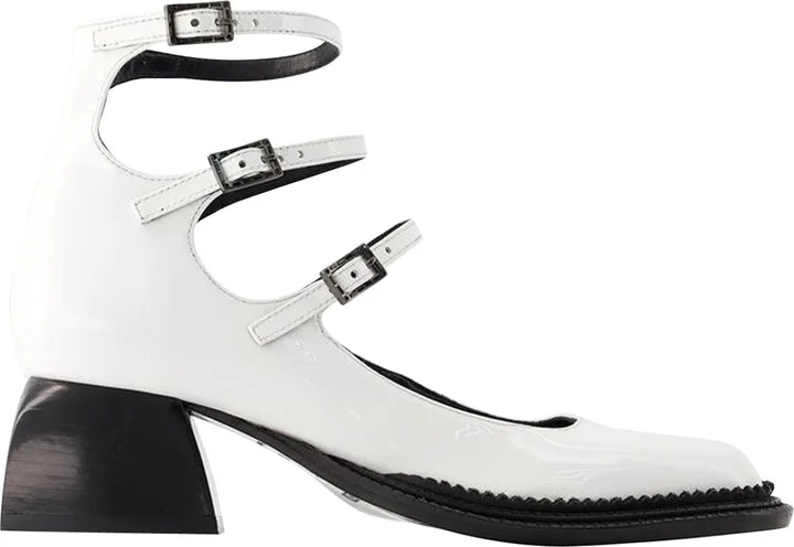 Bulla London Pumps - Nodaleto - Leather - White