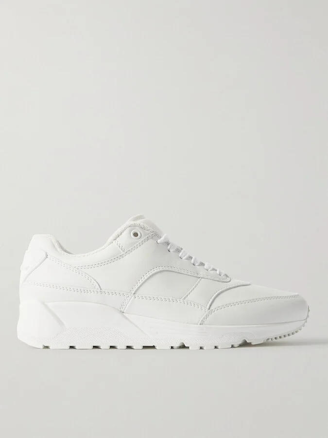 Bump Leather Sneakers