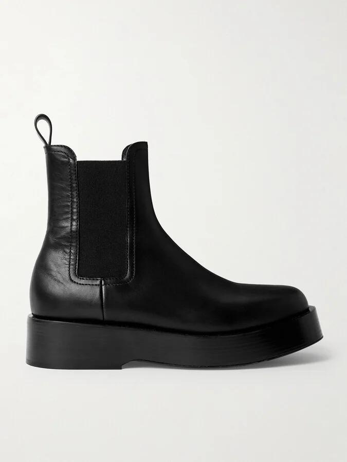 Bumper Leather Chelsea Boots