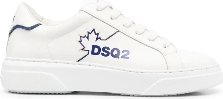 Bumper logo-print sneakers