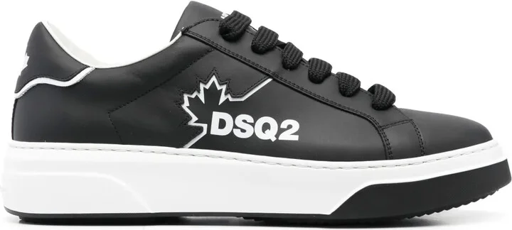 Bumper logo-print sneakers